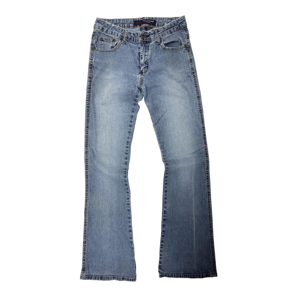 Y2K Vintage One Tuff Babe Bootcut Jeans (XS/34)
