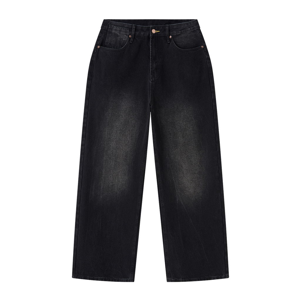 Vintaliga Vintage Wash Wide Leg Jeans